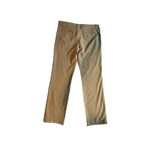 Cat & Jack Boys School Uniform Khaki Pants S 14 Husky Designed with belt loops - Picture 2 of 10